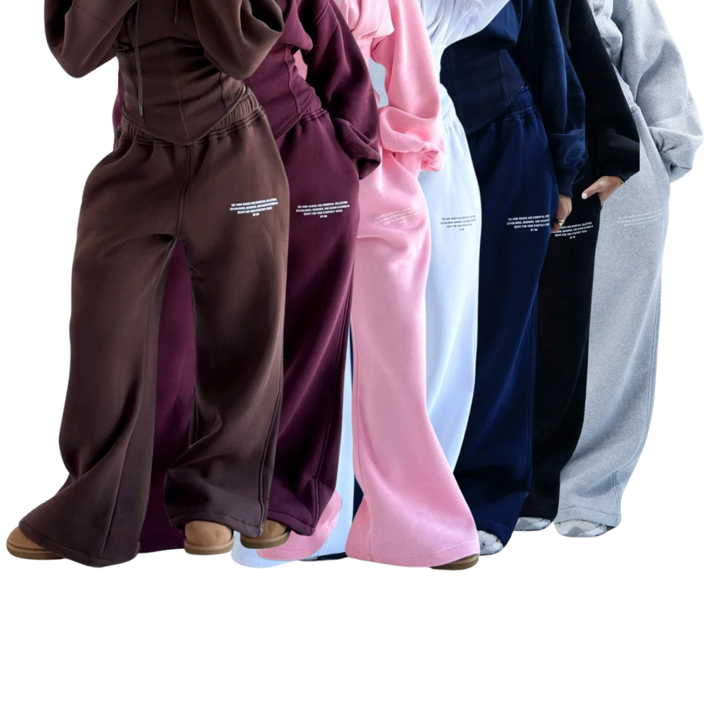 SHE'S WIDE LEG PANTS (MATCHING)